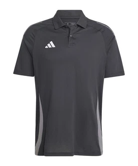 adidas Performance T-Shirt Tiro 24 Competition Poloshirt Dunkelgrau/Grau/Hellgrau/Dunkelblau