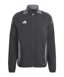 adidas Performance Sweatjacke Tiro 24 Competition Präsentationsjacke Dunkelgrau/Hellgrau/Grau/Dunkelblau