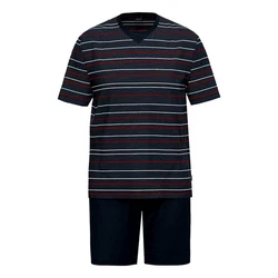 Ammann Shorty Schlafanzug  Dunkelblau/Mischfarben/Blau/Rot
