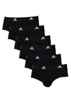 adidas Sportswear Slip 6er Pack Active Flex Cotton Schwarz