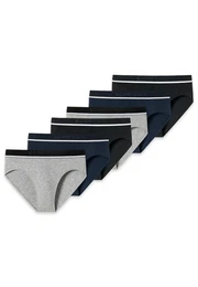 Slip 6er Pack 95/5 Organic Cotton (Spar-Set) Rio Slip / Unterhose - Baumwolle - Ohne Eingriff -