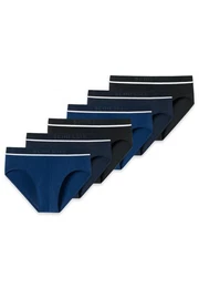 Slip 6er Pack 95/5 Organic Cotton (Spar-Set) Rio Slip / Unterhose - Baumwolle - Ohne Eingriff -