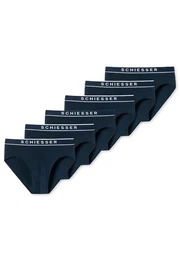 Slip 6er Pack 95/5 Organic Cotton (Spar-Set) Rio Slip / Unterhose - Baumwolle - Ohne Eingriff -