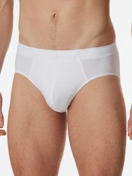 Schiesser Slip Premium Cotton Weiß/Creme