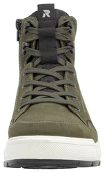 Rieker EVOLUTION Schnürboots High-Top Sneaker Dunkelgrün/Grün
