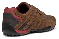 Geox Sneaker U4507A 022EK Schnürschuh Braun/Dunkelbraun