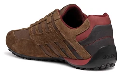 Geox Sneaker U4507A 022EK Schnürschuh Braun/Dunkelbraun