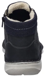 Josef Seibel Schnürboots New Anvers 09 Dunkelblau/Schwarz/Hellblau/Blau/Braun