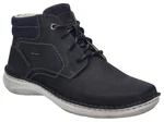 Josef Seibel Schnürboots New Anvers 09 Dunkelblau/Schwarz/Hellblau/Blau/Braun