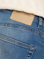 Only & Sons Jeans Weft (1-tlg) Blau/Hellblau/Grün