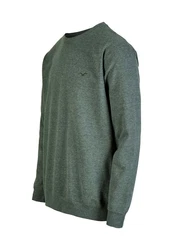 Cleptomanicx Sweatshirt Ligull Hellblau/Hellgrün/Dunkelgrün/Grün/Grau/Hellgrau
