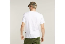 G-STAR T-Shirt Slim Base Weiß/Creme/Hellblau/Khaki/Dunkelgrün/Grün