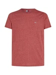 Tommy Jeans T-Shirt TJM SLIM JASPE C NECK Rot/Dunkelrot