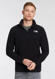 Fleecepullover M 100 GLACIER 1/4 ZIP - EU (1-tlg) mit dezenten Logostickereien