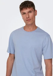 Only & Sons T-Shirt ONSMatt rauchblau