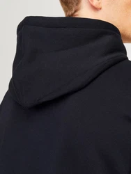 JACK & JONES Sweatshirt 'JJELegacy'BLOCKING SWEAT HOOD Schwarz/Dunkelblau/Hellblau/Mischfarben/Hellgrau/Dunkelgrau