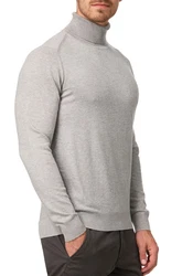 Indicode Rollkragenpullover INBurns Grau/Beige/Hellgrau/Braun