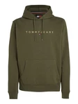 Tommy Jeans Sweatshirt TJM REG LINEAR GOLD HOOD EXT Dunkelgrün
