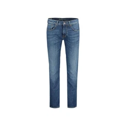 5-Pocket-Jeans uni regular fit (1-tlg)