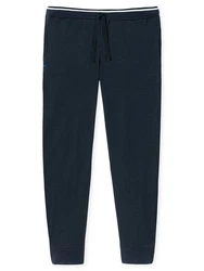 Schiesser Pyjamahose Mix Relax Schlafanzug Hose nachtblau