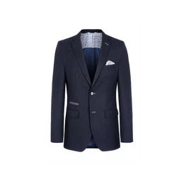 Anzugsakko blau regular fit (1-tlg)