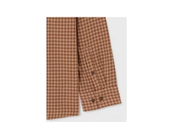 Marc O'Polo Langarmshirt regular fit Braun/Orange