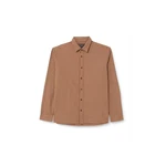 Marc O'Polo Langarmshirt regular fit Braun/Orange