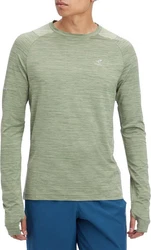 Energetics Langarmshirt He.-Langarmshirt Ailo LS M MELANGE/GRÜN/GRÜN