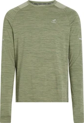 Energetics Langarmshirt He.-Langarmshirt Ailo LS M MELANGE/GRÜN/GRÜN