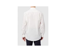 seidensticker Langarmhemd uni regular fit Dunkelblau/Weiß/Grau/Creme