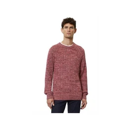 Rundhalspullover uni regular fit (1-tlg)