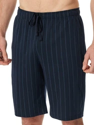 Schiesser Schlafhose Mix & Relax Dunkelblau/Blau