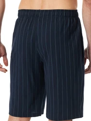 Schiesser Schlafhose Mix & Relax Dunkelblau/Blau
