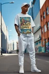 Reichstadt Print-Shirt Casual Oversize T-Shirt 24RS057 24RS057