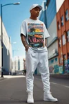 Reichstadt Print-Shirt Casual Oversize T-Shirt 24RS057 24RS057