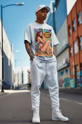 Reichstadt Print-Shirt Casual Oversize T-Shirt 24RS057 24RS057