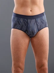 Witt Slip (1-St) Dunkelblau/Blau/Grau