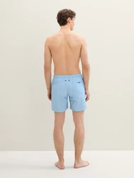 TOM TAILOR Denim Badehose Hellblau/Blau