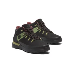Timberland Sprint Trekker Mid Fab WP Schnürboots Dunkelgrün/Grün/Schwarz