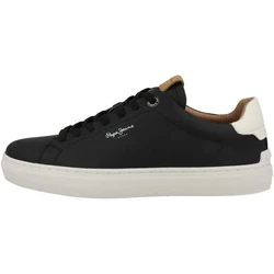 Pepe Jeans Camden Club Herren Sneaker Schwarz/Grau/Beige/Braun
