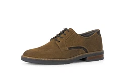 Pius Gabor Schnürschuh Khaki/Dunkelgrün/Braun/Beige