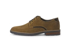 Pius Gabor Schnürschuh Khaki/Dunkelgrün/Braun/Beige