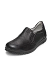 Vitaform Herrenschuhe Slipper Hirschleder Schwarz
