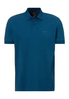 BOSS GREEN Poloshirt Pio 1 mit Polokragen grün BOSS GREEN Poloshirt Pio 1 mit Polokragen grün