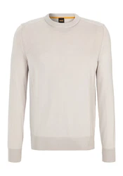 BOSS Pullover Avac Khaki/Braun/Beige/Grau