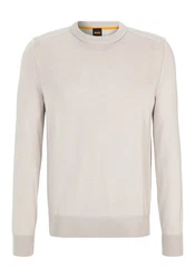 BOSS Pullover Avac Khaki/Braun/Beige/Grau