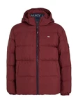 Tommy Jeans Jacke 'Essential' Dunkelrot/Rot/Bordeaux