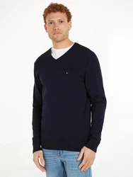 TOMMY HILFIGER Pullover ESSENTIAL blau