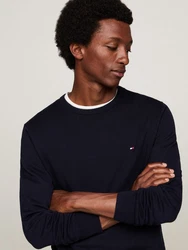 TOMMY HILFIGER Pullover 'ESSENTIAL' Dunkelblau