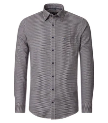 CASAMODA Langarmhemd Casual Fit Rot/Grau/Hellblau/Dunkelgrün/Dunkelgrau